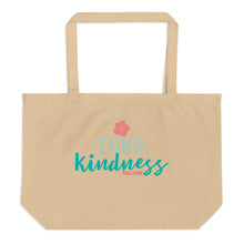 Think Kindness Large organic tote bag