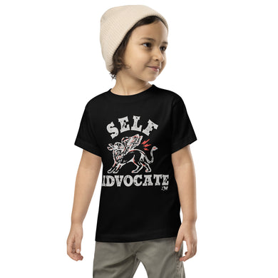 Self Advocate (Light Grey Ink) Kids Tee