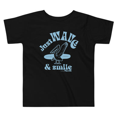 Just wave - blue Toddler Short Sleeve Tee