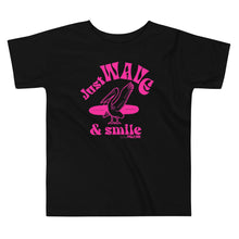 Just wave - pink Toddler Short Sleeve Tee