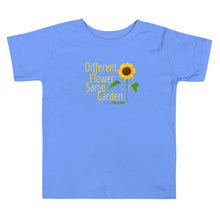 Different Flower Same Garden Toddler Short Sleeve Tee