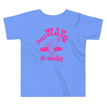 Just wave - pink Toddler Short Sleeve Tee