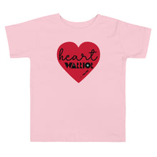 Heart Warrior with a heart Toddler Short Sleeve Tee