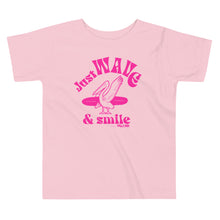 Just wave - pink Toddler Short Sleeve Tee