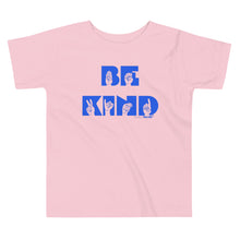 Be Kind - blue Toddler Short Sleeve Tee