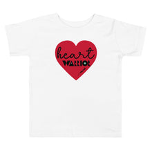 Heart Warrior with a heart Toddler Short Sleeve Tee