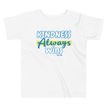 Kindness always wins Toddler Short Sleeve Tee