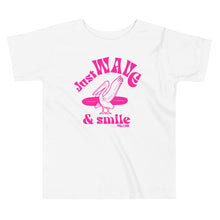 Just wave - pink Toddler Short Sleeve Tee