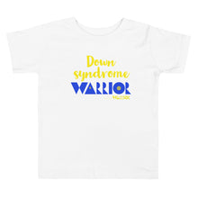 Down syndrome warrior Toddler Short Sleeve Tee