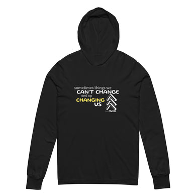 Changing Us Down syndrome Hooded long-sleeve tee