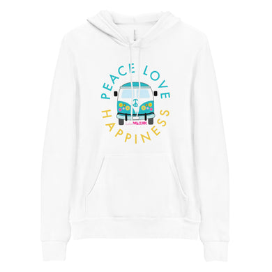 Peace Love Happiness Unisex hoodie