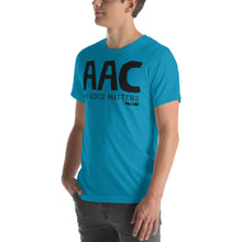 AAC my voice matters Unisex tee