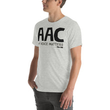 AAC my voice matters Unisex tee