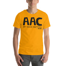 AAC my voice matters Unisex tee