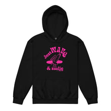 Just Wave - Pink Youth heavy blend hoodie