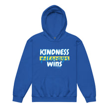 Kindness always wins Youth heavy blend hoodie