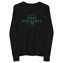 Embrace Differences Youth long sleeve tee