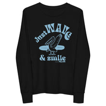 Just Wave - Blue Youth long sleeve tee