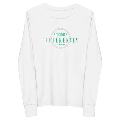 Embrace Differences Youth long sleeve tee