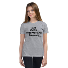 One Extra Chromosome Stronger Youth Short Sleeve Tee