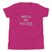 Watch Me Succeed Youth Short Sleeve Tee