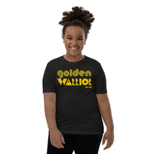 Youth Short Sleeve Cancer awareness Golden Warrior tee