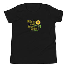 Different Flower Same Garden Youth Short Sleeve Tee