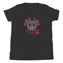 Peace Love Inclusion Youth Short Sleeve Tee