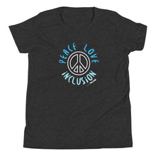 Peace Love Inclusion Youth Short Sleeve Tee