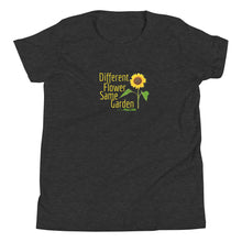 Different Flower Same Garden Youth Short Sleeve Tee