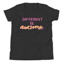 Different is awesome Youth Short Sleeve Tee