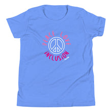 Peace Love Inclusion Youth Short Sleeve Tee