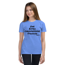 One Extra Chromosome Stronger Youth Short Sleeve Tee