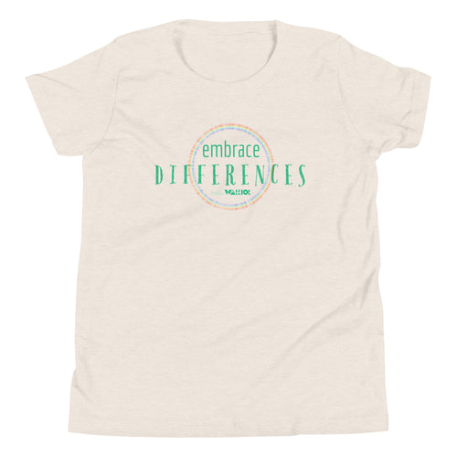 Embrace Differences Youth Short Sleeve Tee