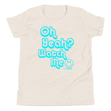 Oh Yeah - turquoise Youth Short Sleeve Tee