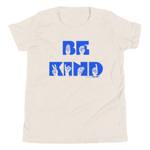 Be Kind - blue Youth Short Sleeve Tee