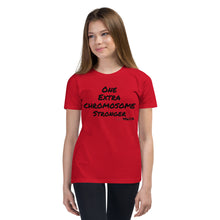 One Extra Chromosome Stronger Youth Short Sleeve Tee