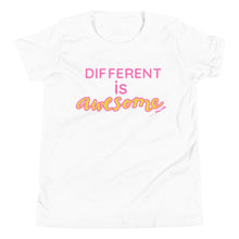 Different is awesome Youth Short Sleeve Tee