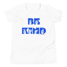 Be Kind - blue Youth Short Sleeve Tee