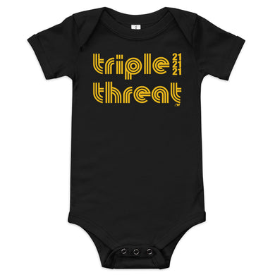 Triple Threat Babies Onesie