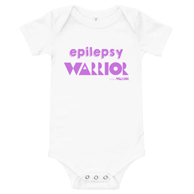 Epilepsy Warrior Babies Onesie