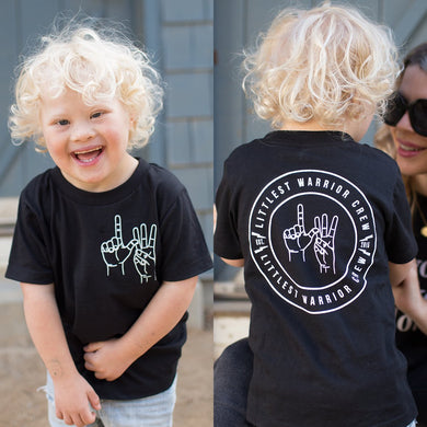 Littlest Warrior Crew Kids Tee