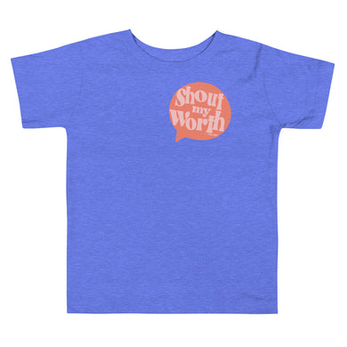 Shout My Worth (2021 Design) Kids Tee