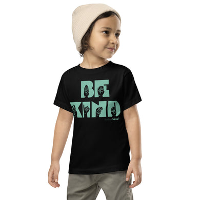 ASL Be Kind (Turquoise Ink) Kids Tee