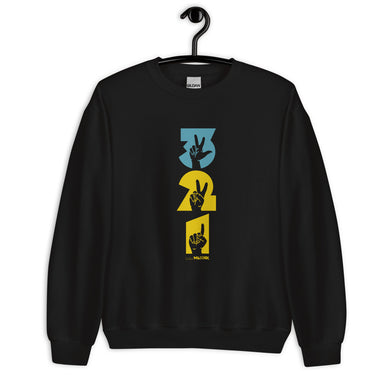 Three Two One (321) Adult Unisex Sweatshirt